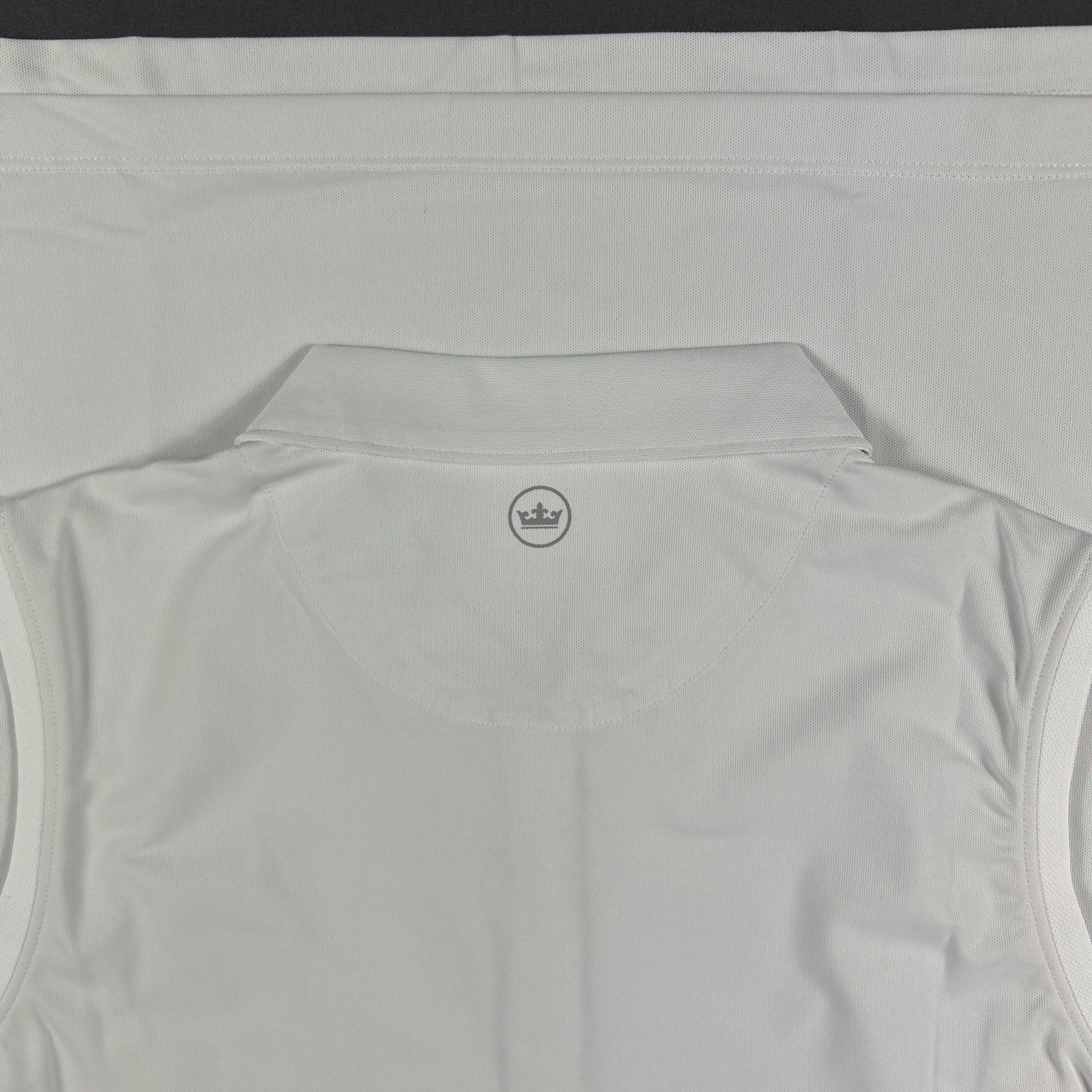 Peter Millar Womens Golf Shirt Polo Sleeveless XL White Polyester NWT MSRP $95