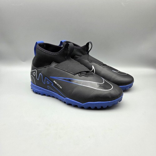 Nike Jr Soccer Cleats Youth 5.5Y Black Mercurial Zoom Air Indoor DJ5616-040 READ - Picture 6 of 19