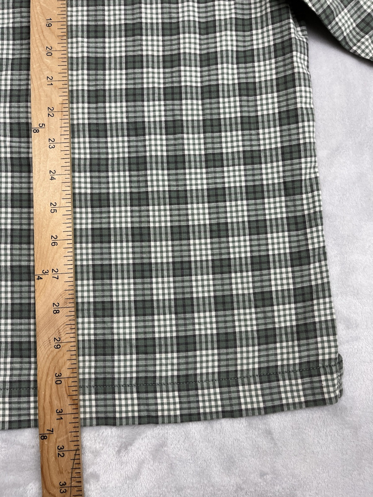 Pendleton Shirt Men Extra Large Green Checked Bon… - image 8