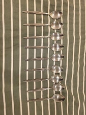 Cutco Stainless Steel Soup Spoons - Lot Of 9 - Silverware Flatware