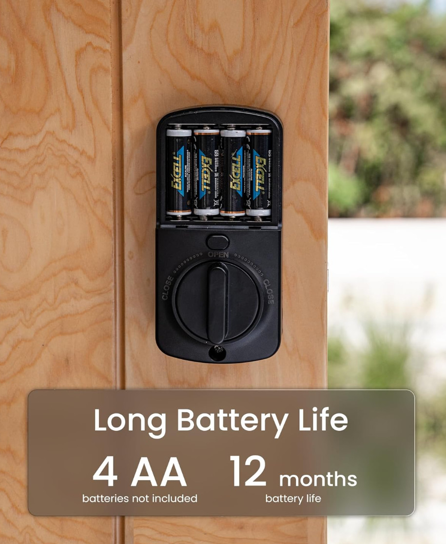 DESLOC Smart Door Lock , Smart Deadbolt Lock, Keyless Entry Door Lock 5