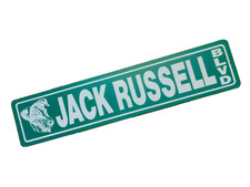 JACK RUSSELL Sign BLVD BOULEVARD 23" X 5 "