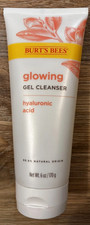 1 TUBE Burt's Bees Glowing Gel Cleanser Hyaluronic Acid 6 oz NEW SEALED