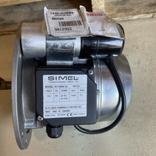 SIMEL Electric Motor 10-1/3000 UL HP 0.5 Volt 120 Hz 60