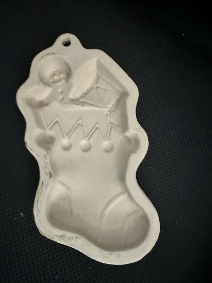 Wilton Cookie Mold CHRISTMAS STOCKING 2306-1005 Ovenproof 1997 Vintage - Image 4 of 4