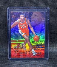 2012-13 Fleer Retro DERRICK COLEMAN Flair Vetrina /150 Collezione Legacy