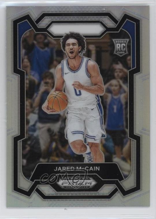 2024-25 Panini Prizm Draft Picks Silver Prizm Jared McCain #35 12g7