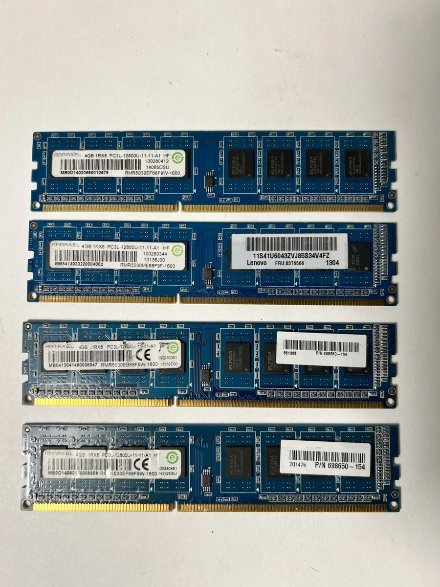 Ramaxel 4GB PC3-12800 DDR3-1600 Computer RAM for sale | eBay