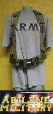 Original U.S Army OD Webbing System LBE Suspenders Pistol Belt LC-2 Military LG