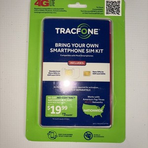 Scheda SIM Unreal Mobile 4G LTE - Prepagata Per USA Su Rete AT&T - Scegli Tu Il Piano!