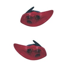 Rückleuchten Heckleuchten Set links & rechts rot für Peugeot 206 Schrägheck 2A/C