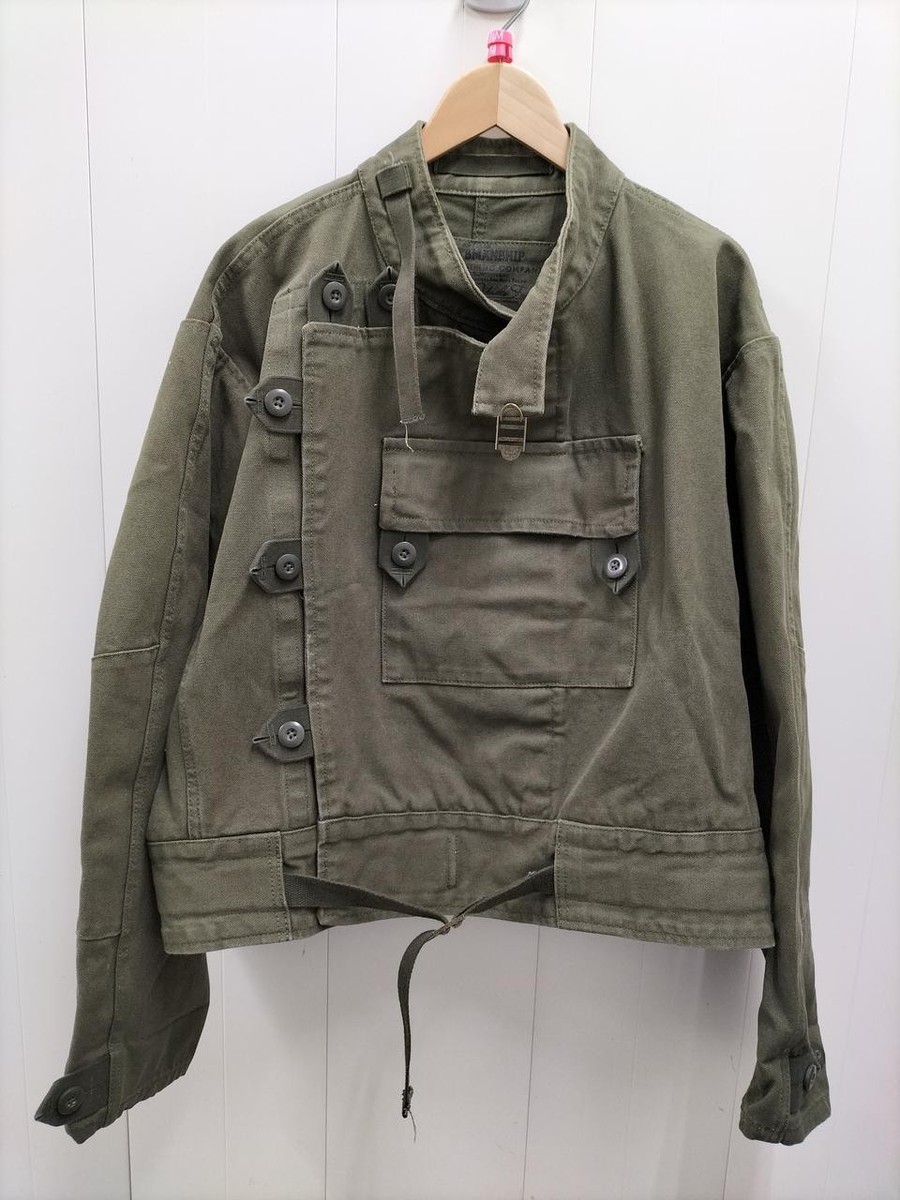 Swedish Army Motorcycle Jacket Craftsmanship Used Military Outdoor