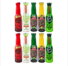 10 Pack Twang Beer Salts  Lime Lemon Lime Pickle Chile Lime Cucumber Free Ship