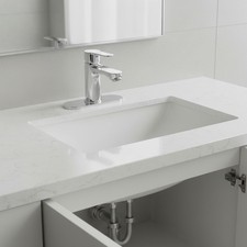 Lead-Free Bathroom Faucet with Pop-Up Drain - Stylish  Eco-Friendly Design