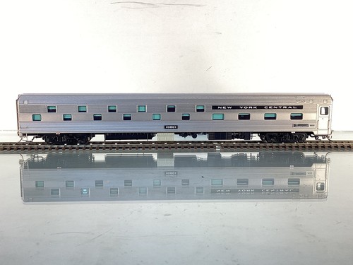 Entrenadores para dormir de acero inoxidable Budd Rapido 141020-22, ferrocarril central de Nueva York 10801-3 | Condition: New