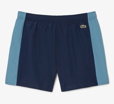 Lacoste Colour-Block Swim Badehose marineblau Größe S