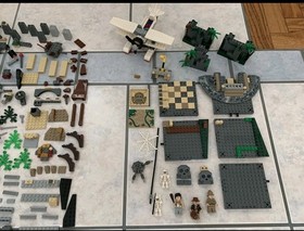 Lego Indiana Jones Sets 7621, 7623, 7627 LOT. Near complete 