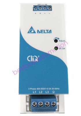 DELTA Switching Power Supply Guide rail type DRP024V120W3BN 24V 5A 120W