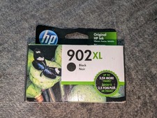 HP 902XL Black Ink Cartridge T6M14AN Officejet OEM New Sealed Genuine Jan 2022
