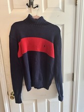Polo By Ralph Lauren Men  s Sweater Size M 100 Cotton Preppy