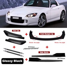 For Honda S2000 Front Bumper Lip Spoiler Body Kitside Skirtrear Lip For Honda S2000 Front Bumper Lip Spoiler Body Kitside Skirtrear Lip