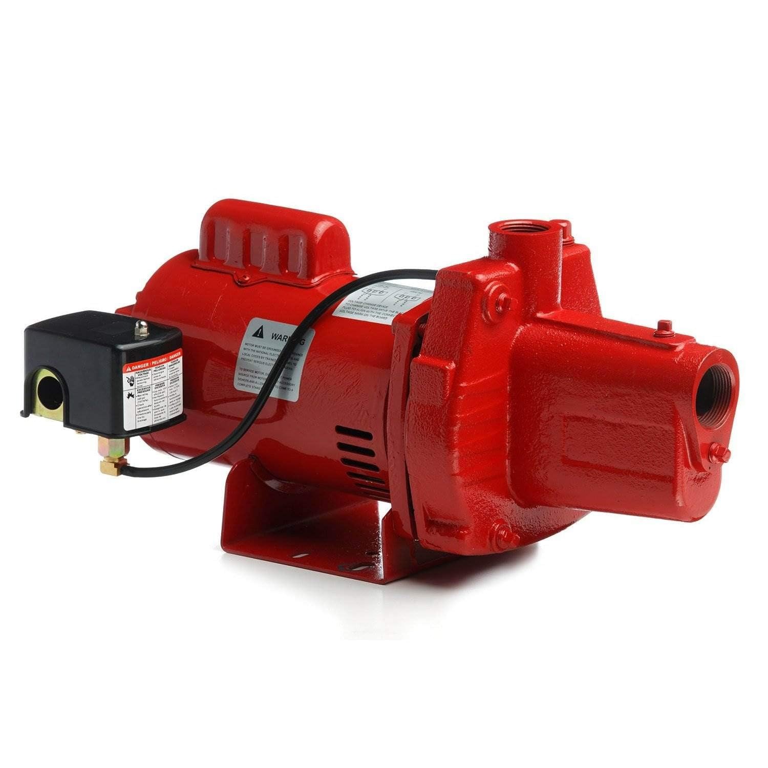 Shallow Well Jet Pump 1 Hp 23 Gpm 115/230v Red Lion Cast Rjs