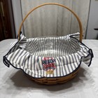 New ListingLongaberger 1992 Crisco American Cookie Celebration Basket w/ Liner & Protector