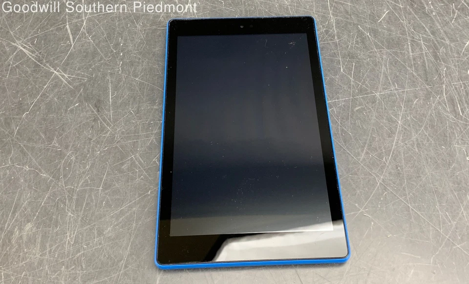 Amazon Fire 8 6th Gen (PR53DC) 16 GB Blue 8" eBook Reader - Tested