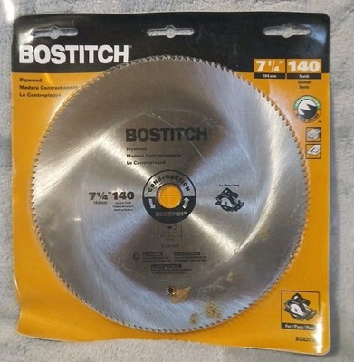 Bostitch Plywood Circular Saw Blade 7 1/4'' 140 Carbide Teeth For BSA3140M READ