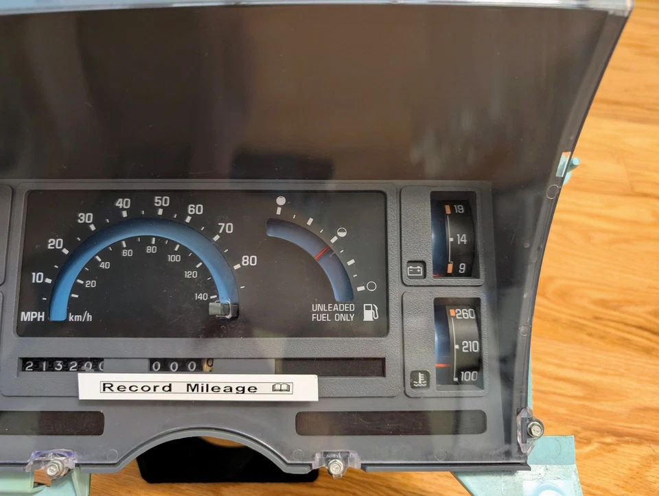 1986-94 Chevy S10 Blazer GMC S15 Jimmy OEM приборная панель приборная панель руководство - Изображение 4 из 4