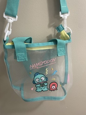 Hangyodon Sanrio Characters Mesh Bag Pouch Strap Sanrio Official