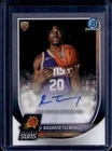 2025-26 Bowman Rasheer Fleming Chrome Auto Autograph RC Rookie #BCA-RF Suns