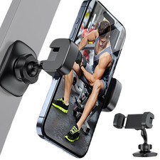Magnetic Cell Phone Holder Gym Phone Mount Fitness Cell Phone Holder
