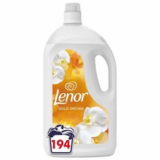 Lenor Gold Orchid Concentrate Fresh Scent Fabric Conditioner 194 Wash Pack 3.88L 4.51 per litre