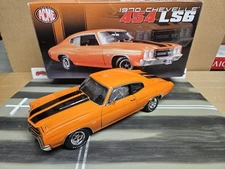 GMP ACME 1:18 1970 CHEVROLET CHEVELLE SS454 MONACO ORANGE A1805502 996 MADE