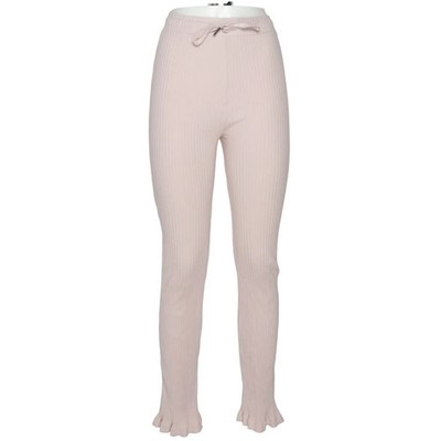 Lounge Apparel, Hose, Größe: S, Pink, Baumwolle/Elasthan, Rippenstrick #5wX