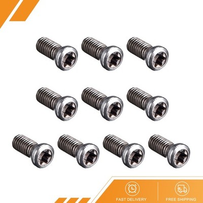 10pack M4.5x11mm Torx Screw Carbide Insert CNC Lathe Tool 12.9 Grade Alloy Steel
