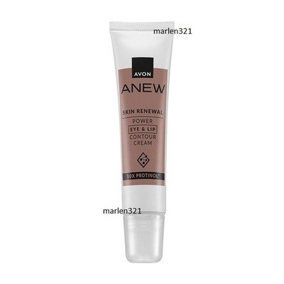 AVON (866 /L) ANEW  SKIN RENEWAL Power Augen- & Lippenkonturencreme, hormonfrei