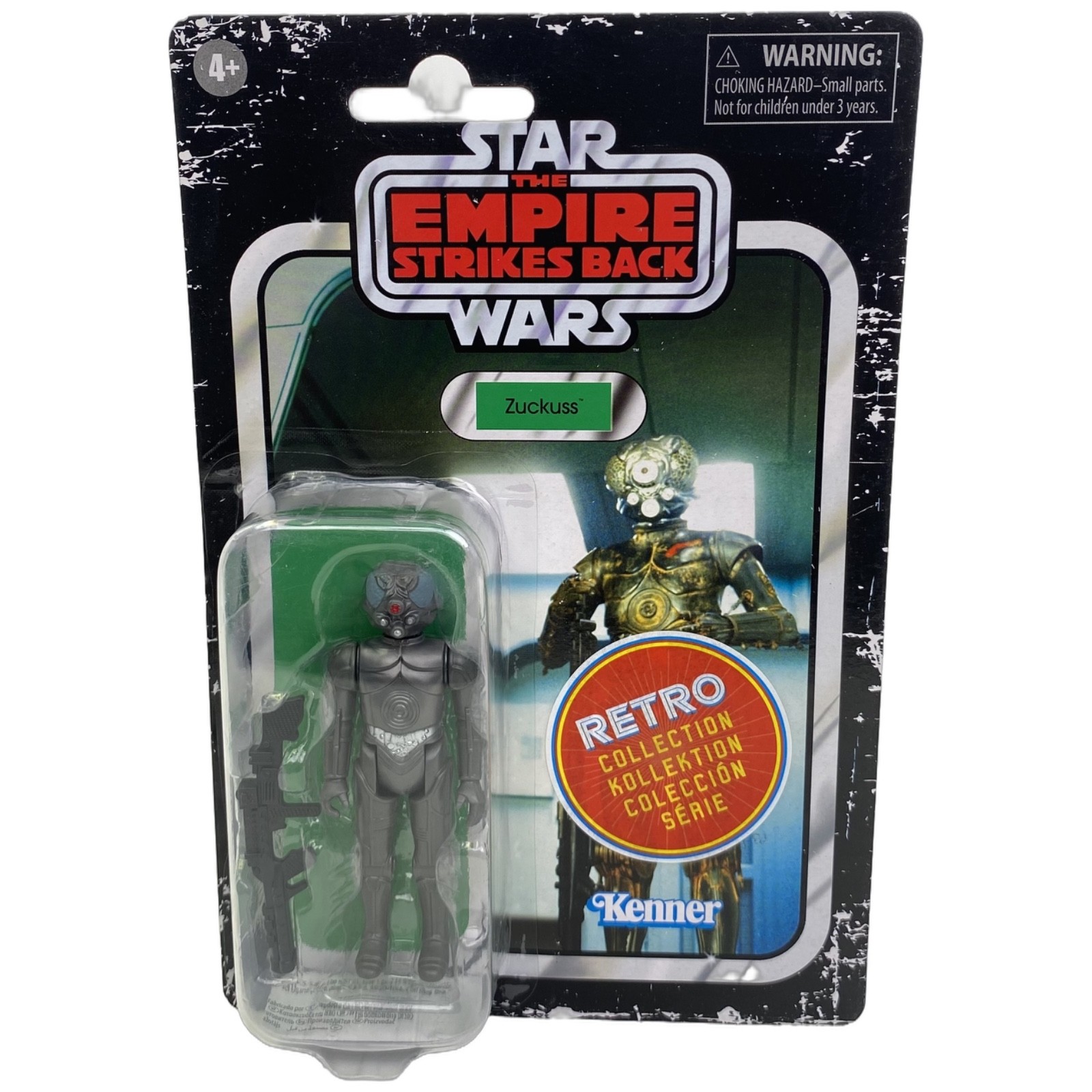Star Wars Retro Collection Zuckuss 3.75" Action Figure 2023 Hasbro From 2 Pack