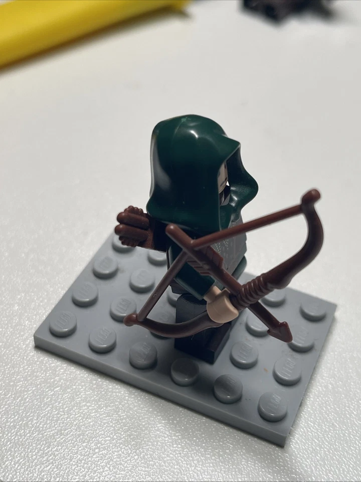 LEGO El Hobbit El Señor de los Anillos Madera Negra Elfo Arquero LOR078 Minifigura Foto 4 de 4