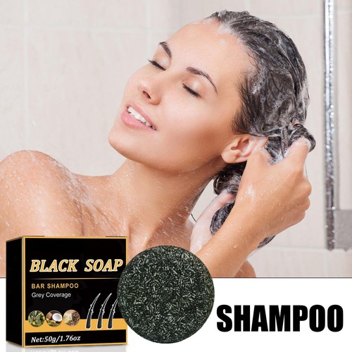Umgekehrte graue Haare Männer/Frauen graue Abdeckung Seife Pflegevolumen Boost - Bild 5 von 10