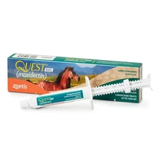 Quest Gel Moxidectin Horse Dewormer, Early Grazing Season recommended for Hor...