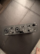 Wrugste Portable USB Audio Interface 2x2 Red/...