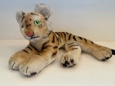 Steiff Vintage 1950  s Mohair 12  Bengal Tiger