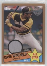 2020 Topps 1985 Baseball All-Stars Relics Gold 8/50 Dave Winfield HOF 0b0