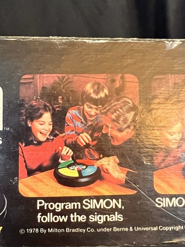 Vintage 1978 Milton Bradley Simon Game in Original Box w/ Instructions Works - Picture 11 of 23