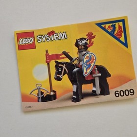 Vintage 1992 LEGO System 6009 BLACK NIGHT Set Complete with Instructions