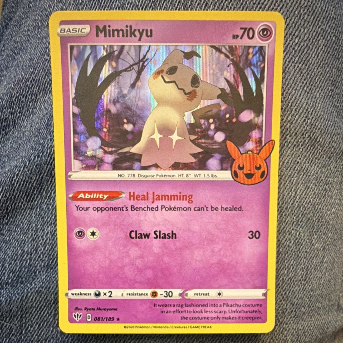 Pokémon Mimikyu Trick or Trade 081/189 | eBay