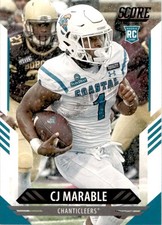 CJ Marable 2021 Score RC #398 Coastal Carolina Chanticleers