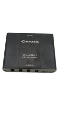 Black Box Remote IC400A-R2 4-Port Usb 2.0 Cat5 Extender IC400A-R2-12R-F11137